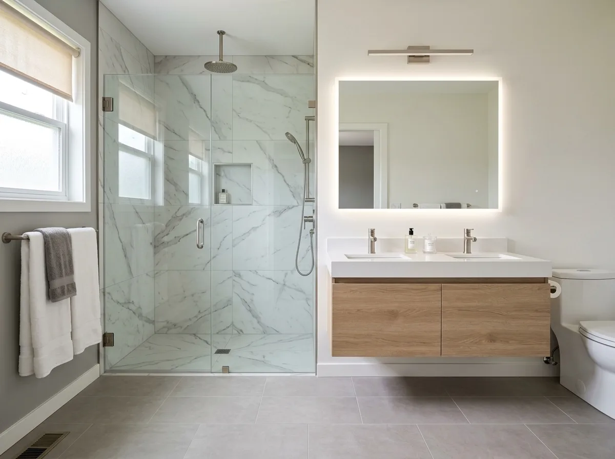 Spa Bathroom in 3 Weeks Flat